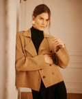 Premium Cashmino Trench Jacket