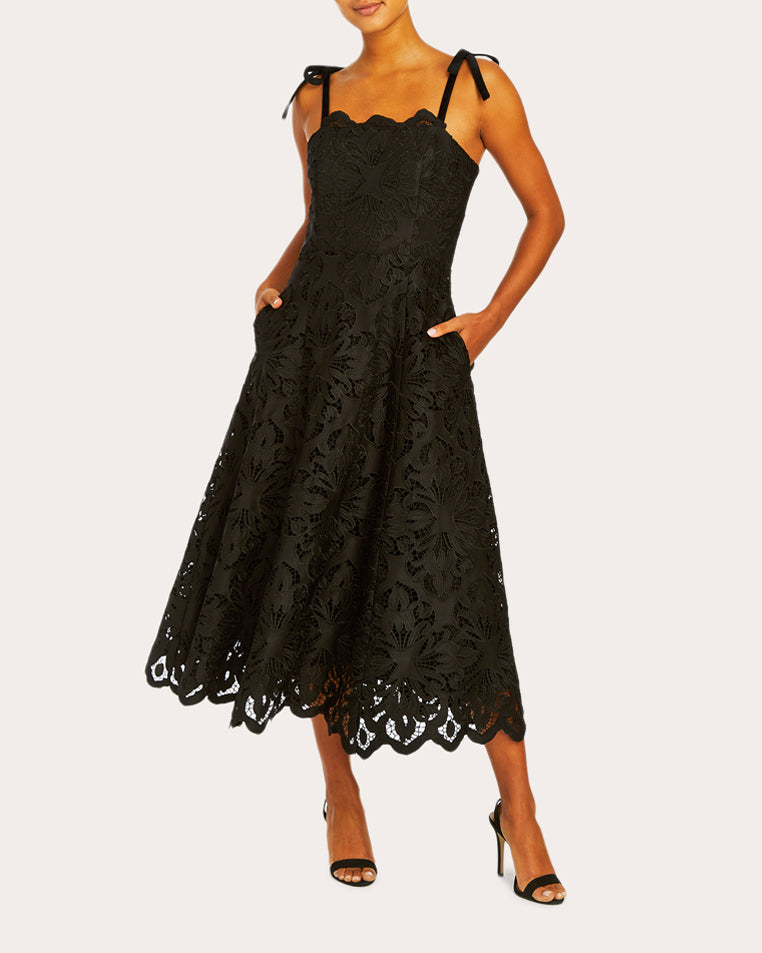 Cataleya Lace Midi Dress