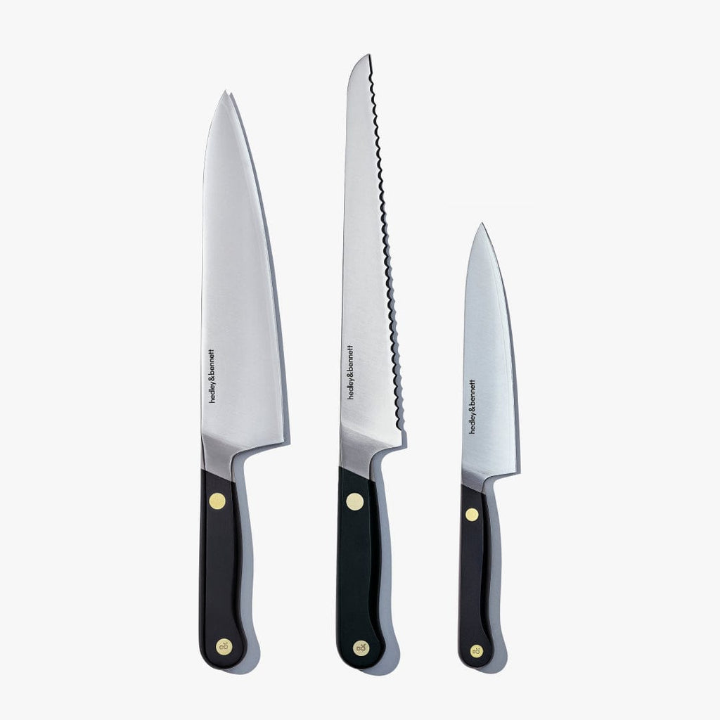 Chef's Knife Set - Caviar Black