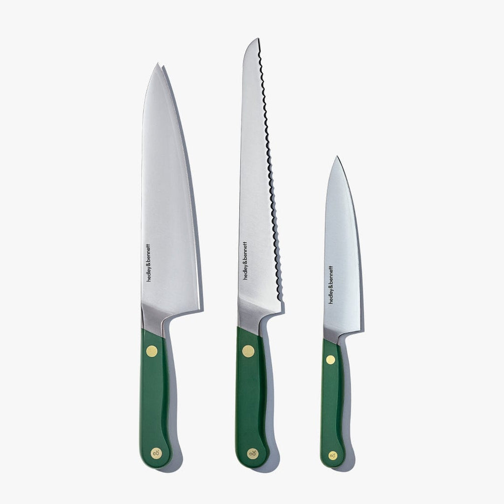 Chef's Knife Set - Shiso Green