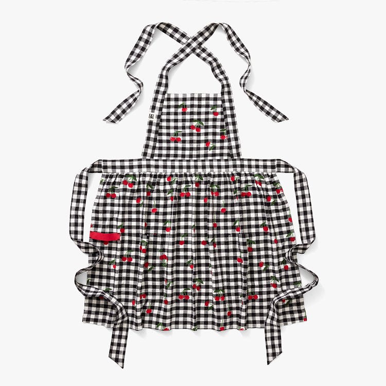 Cherries Pinafore Apron
