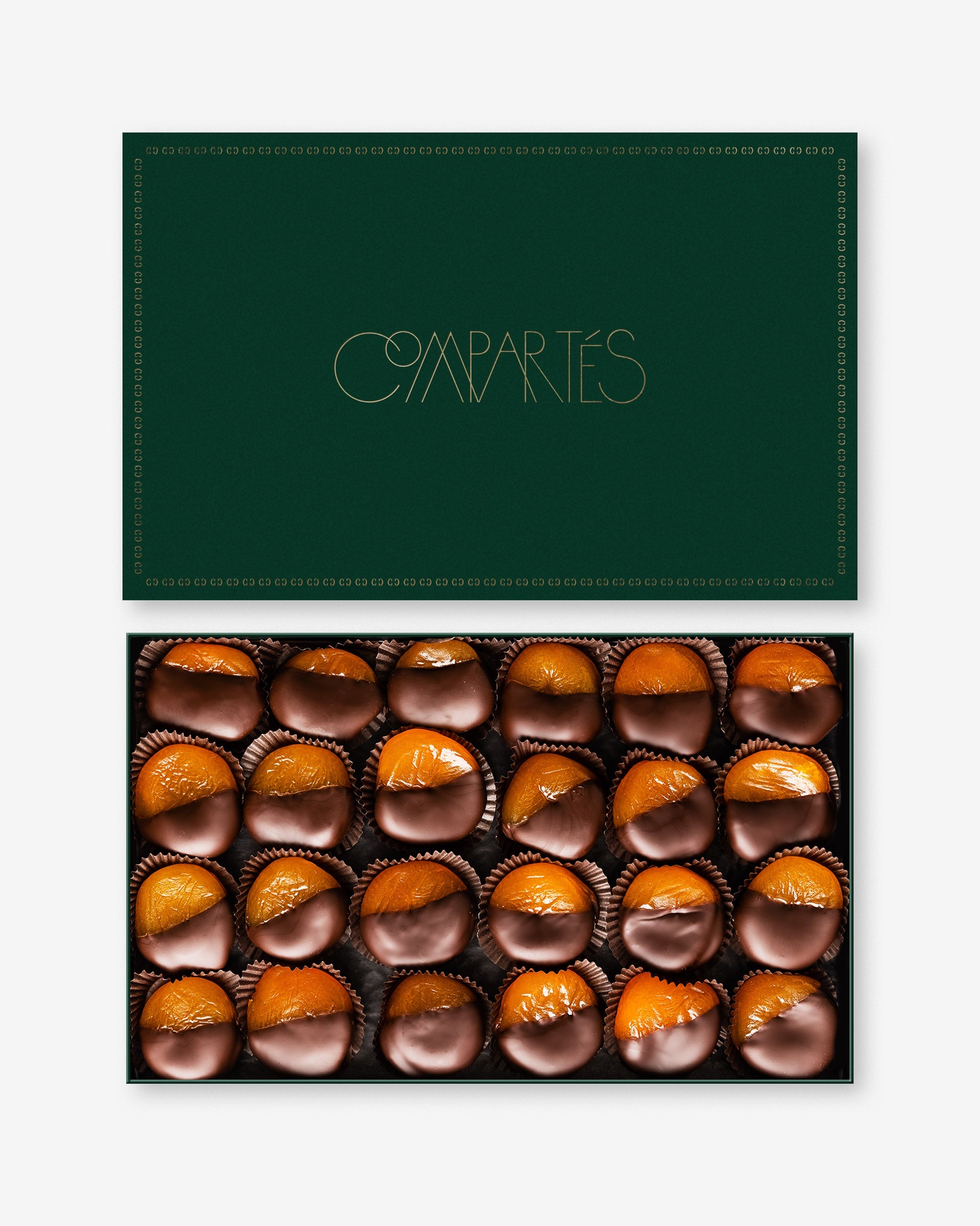 Holiday Dark Chocolate Apricots - Large Gift Box