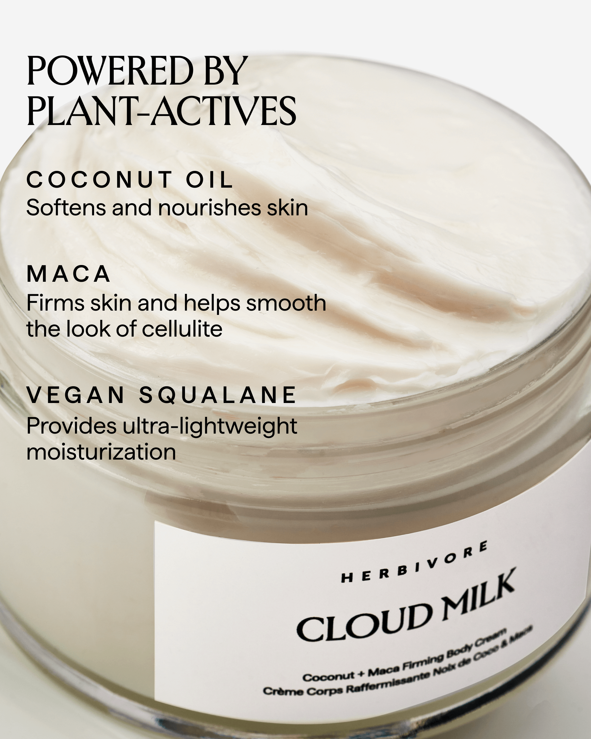 CLOUD MILK Coconut + Maca Firming Body Cream