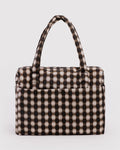 Cloud Carry-on Bag - Blurred Gingham Brown