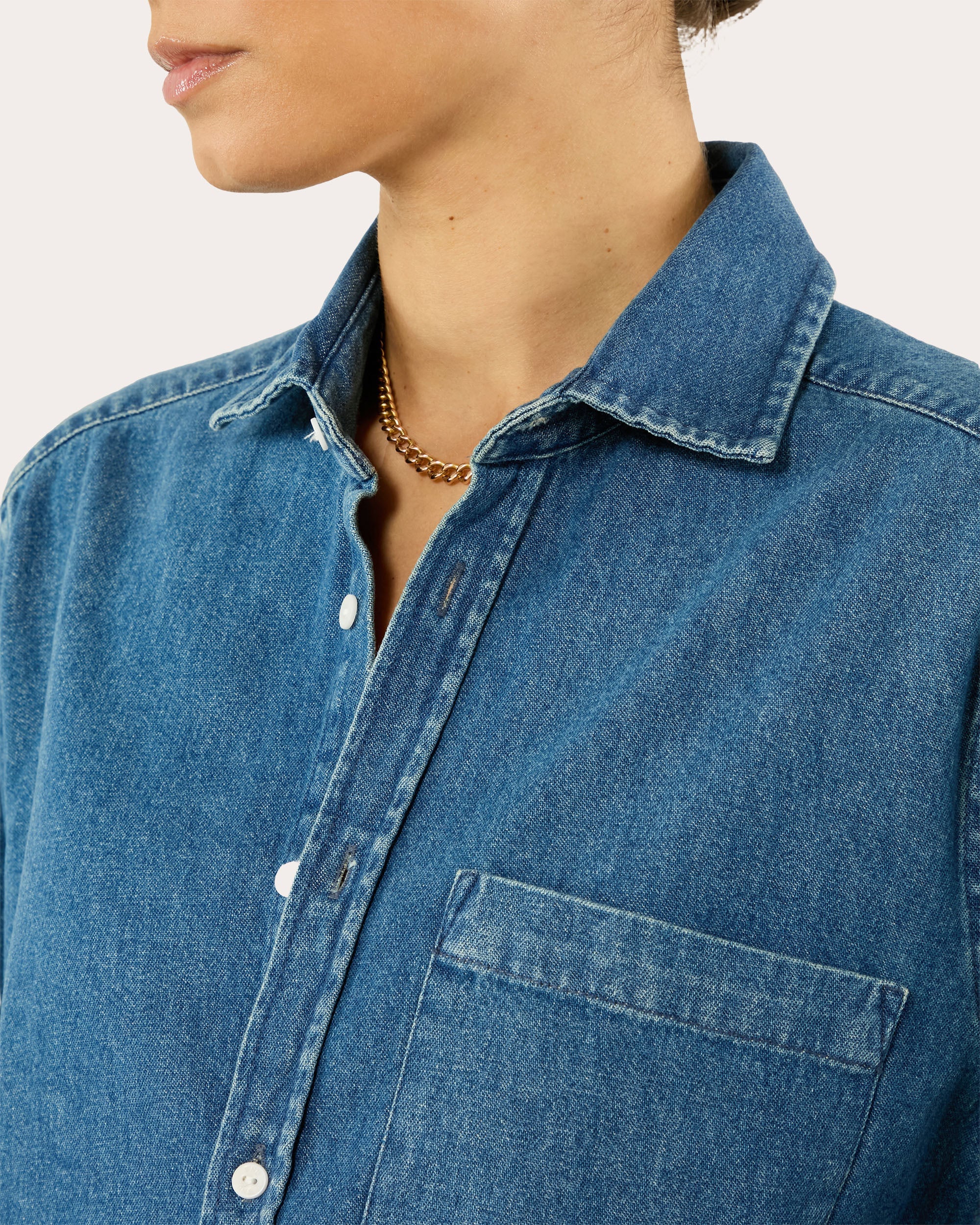 The Classic Denim Shirt
