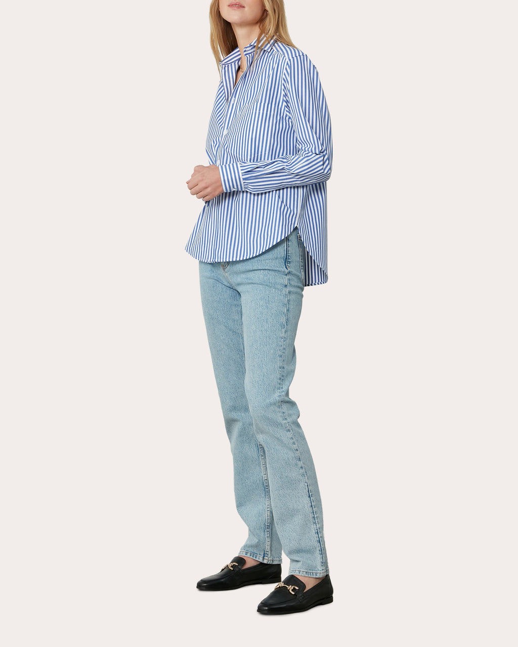 The Classic Cotton-Poplin Striped Shirt