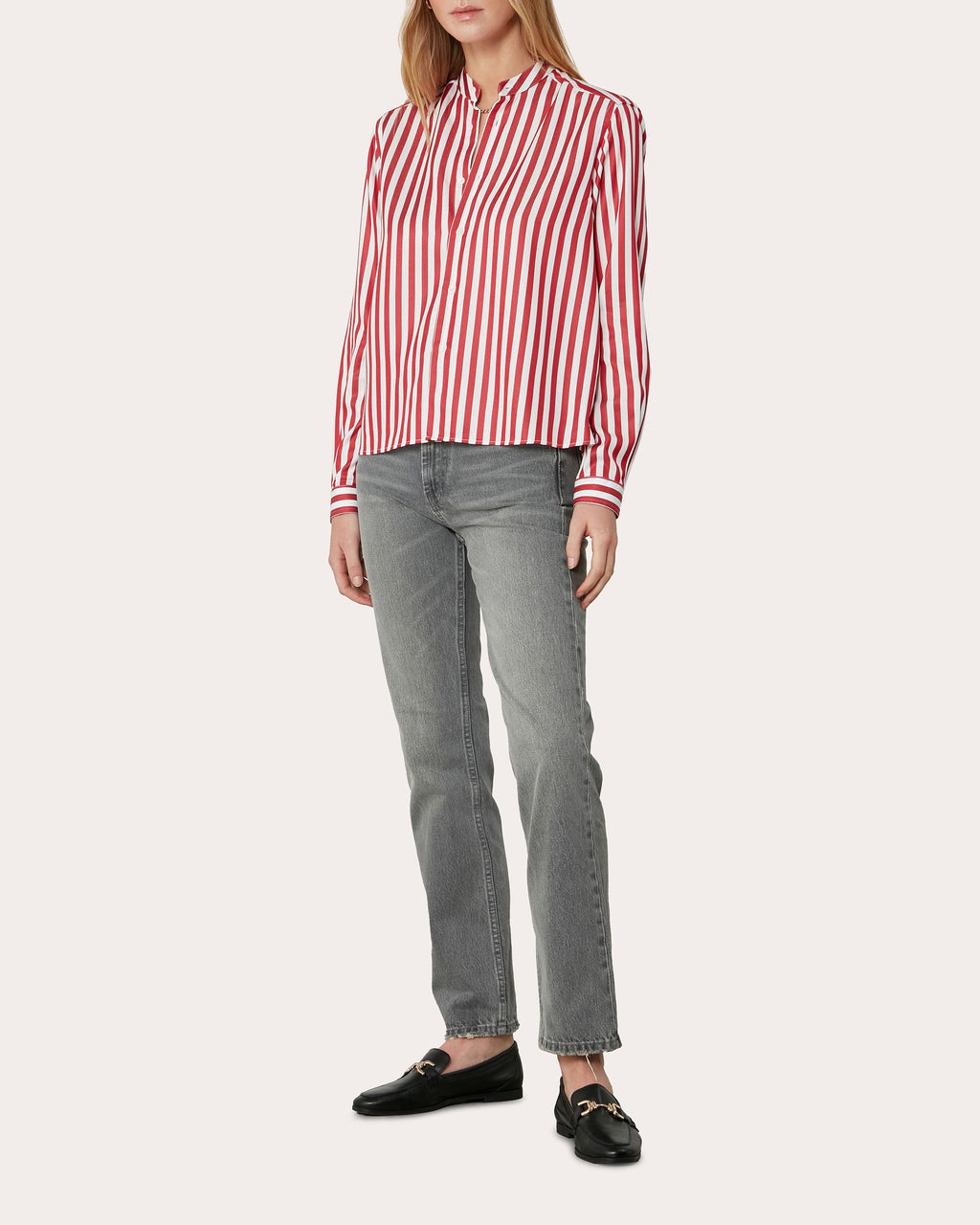 The Boyfriend Tencel™ Striped Shirt