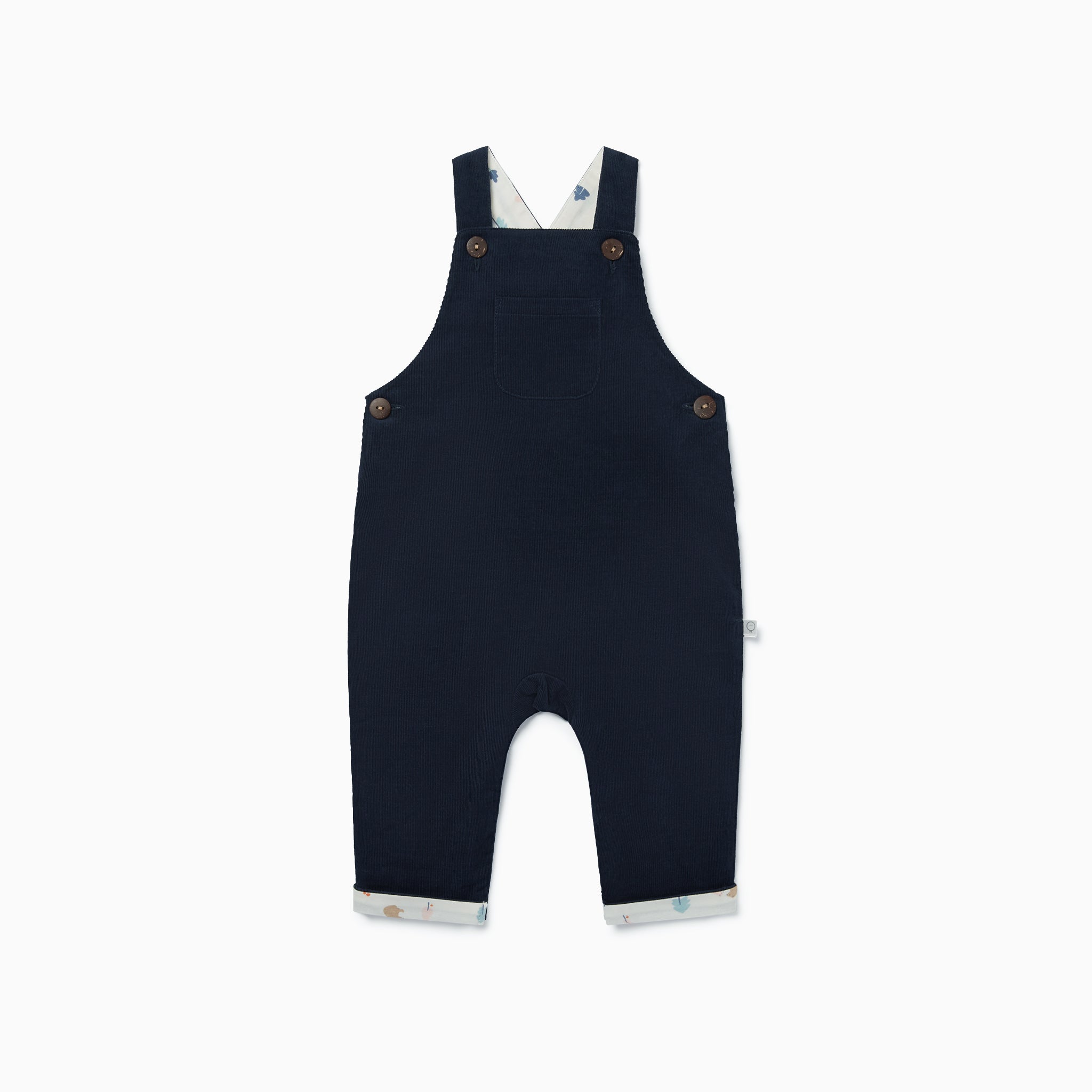 Bear-Lined Corduroy Dungarees