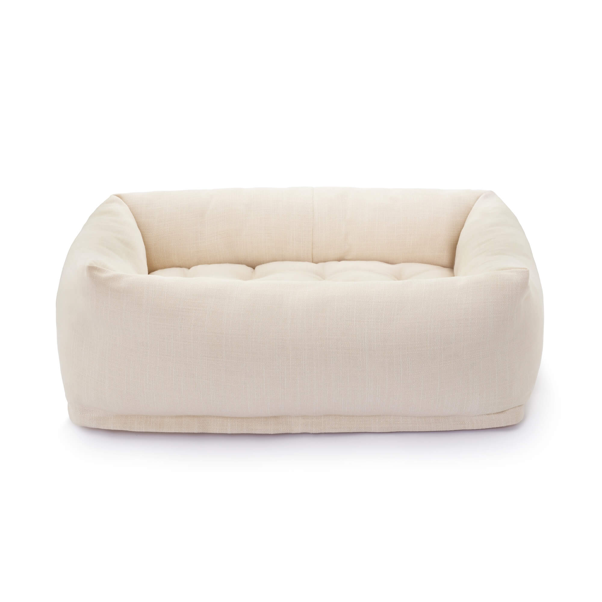 Oatmeal Bolster Dog Bed