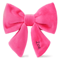 Hot Pink Velvet Lady Dog Bow