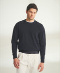 Cotton Cashmere Oversized Sweatshirt