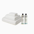 MORI Towels and Cowshed Relax Bath & Body Set