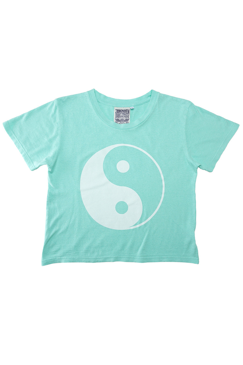 Yin Yang Cropped Lorel Tee