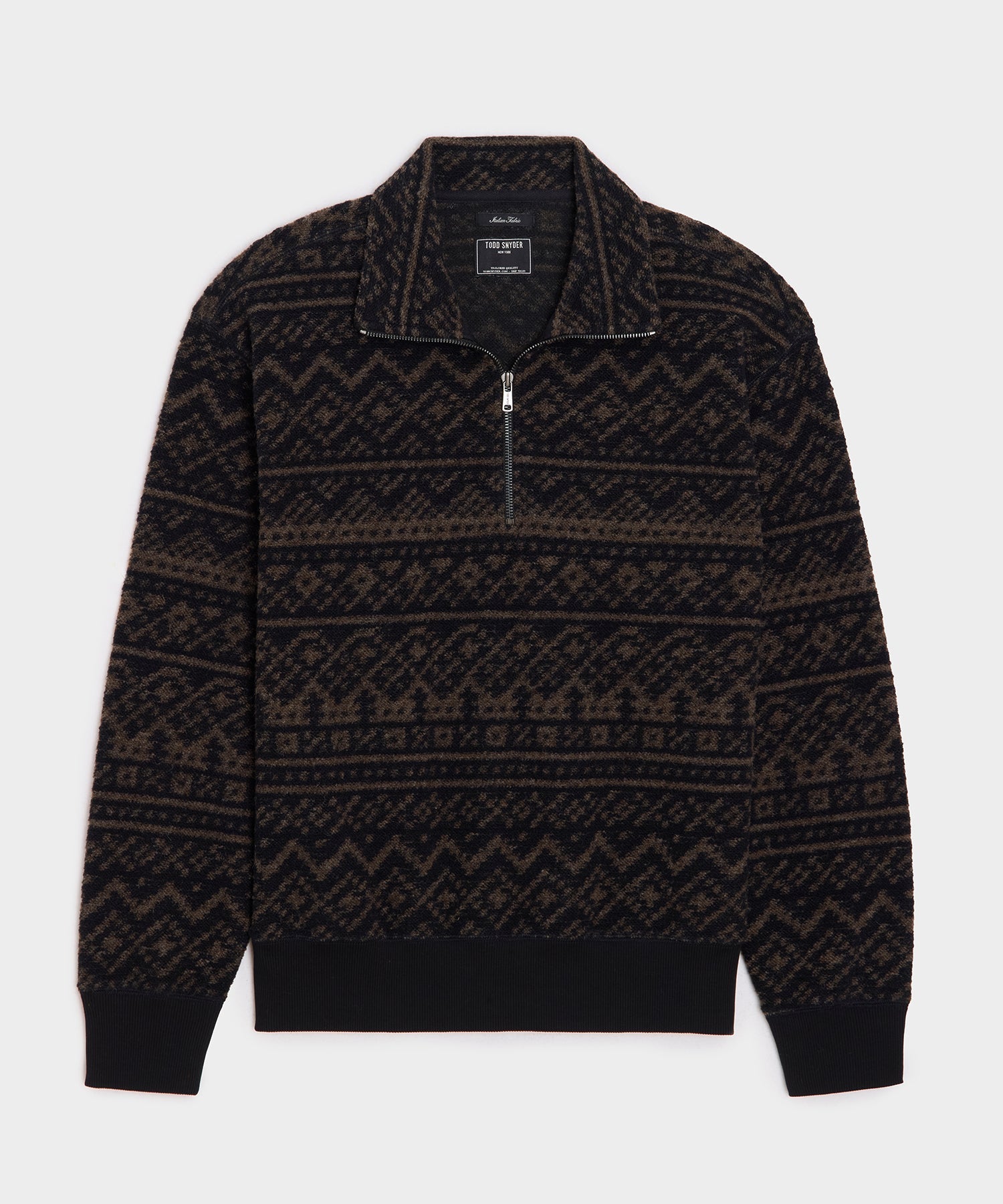 Italian Quarter-Zip Pullover