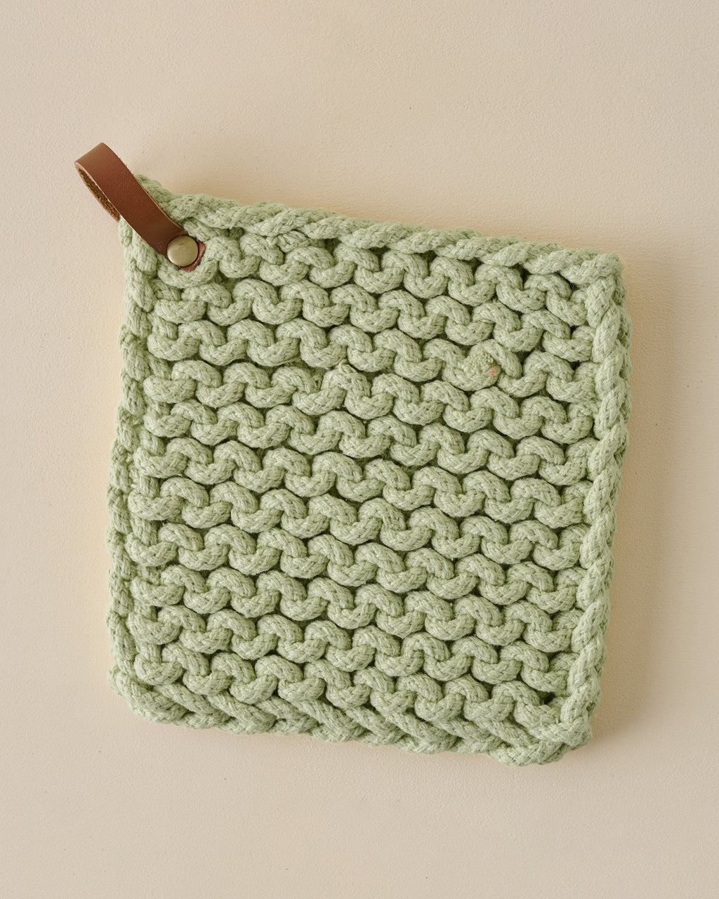 Hand Crocheted Cotton Pot Holder