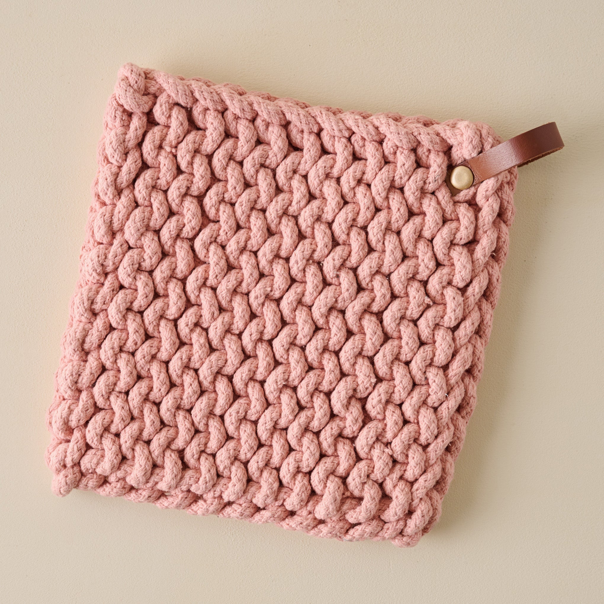 Hand Crocheted Cotton Pot Holder