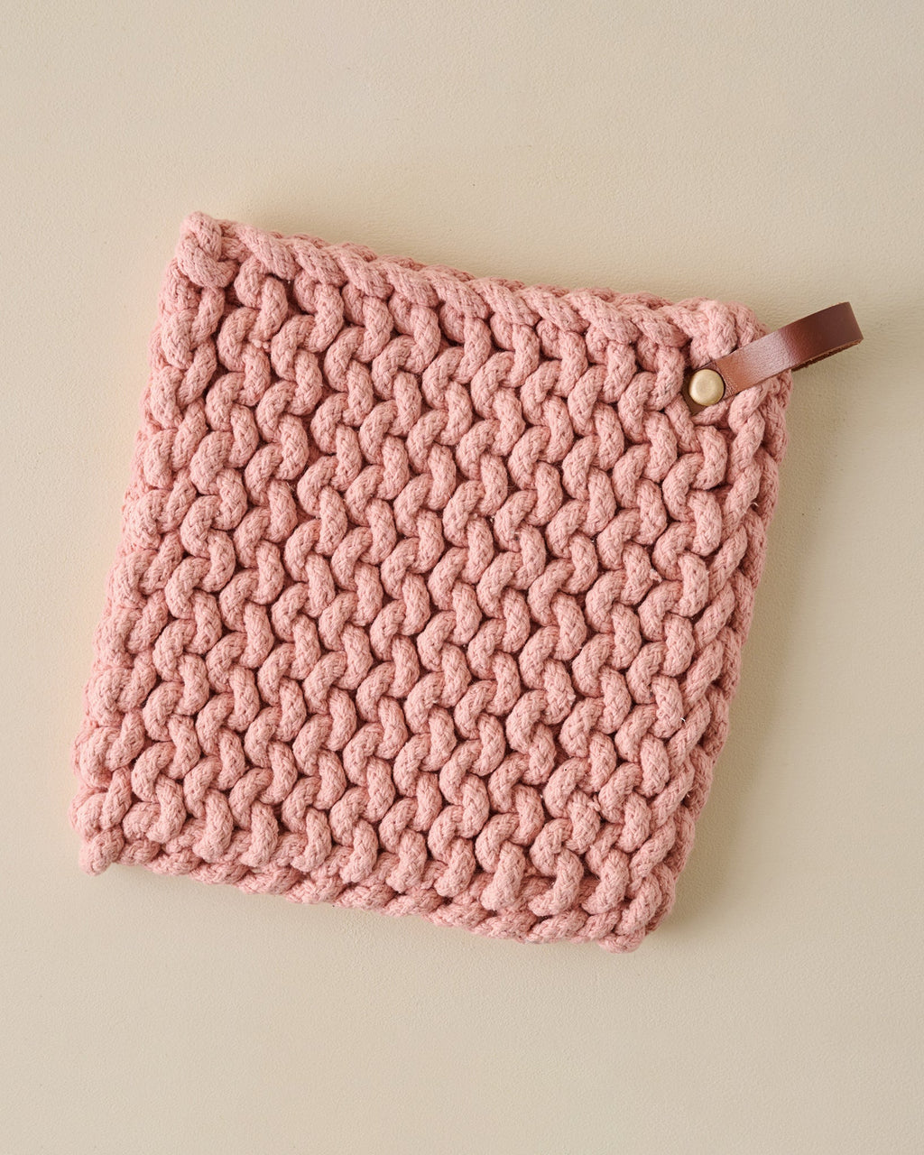 Hand Crocheted Cotton Pot Holder