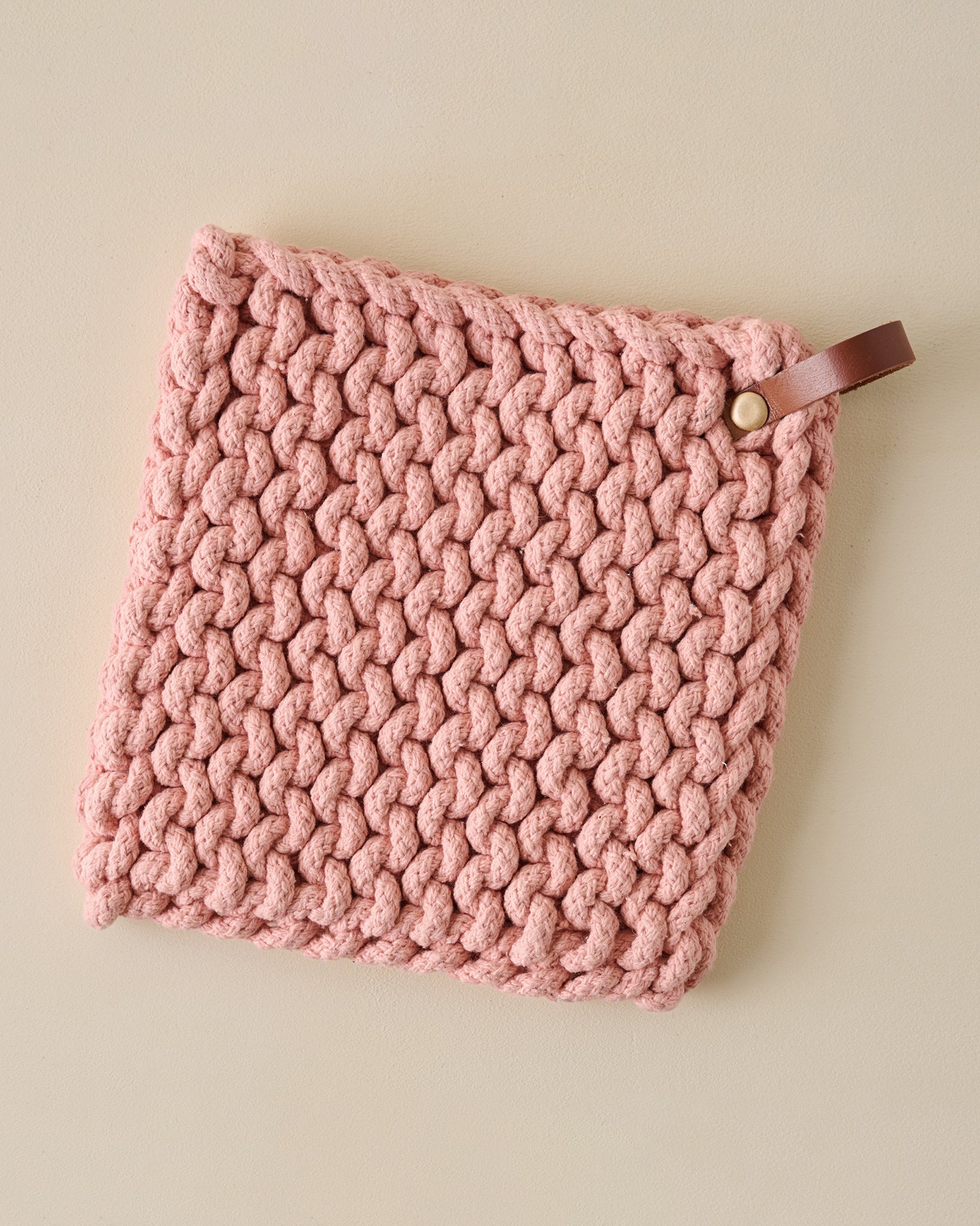 Hand Crocheted Cotton Pot Holder
