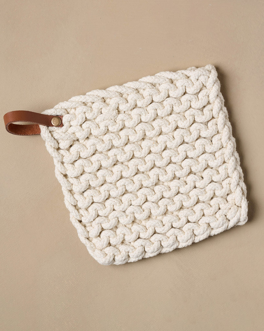 Hand Crocheted Cotton Pot Holder