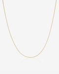 Diamond Cut Curb Chain Necklace