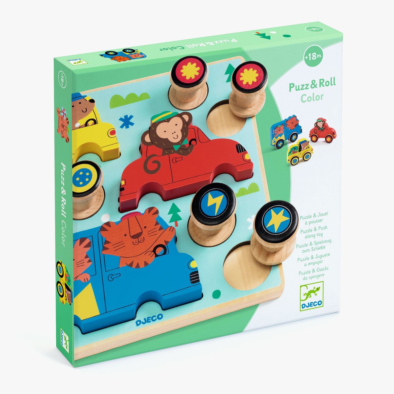 Djeco Puzz & Roll 2-in-1 Game