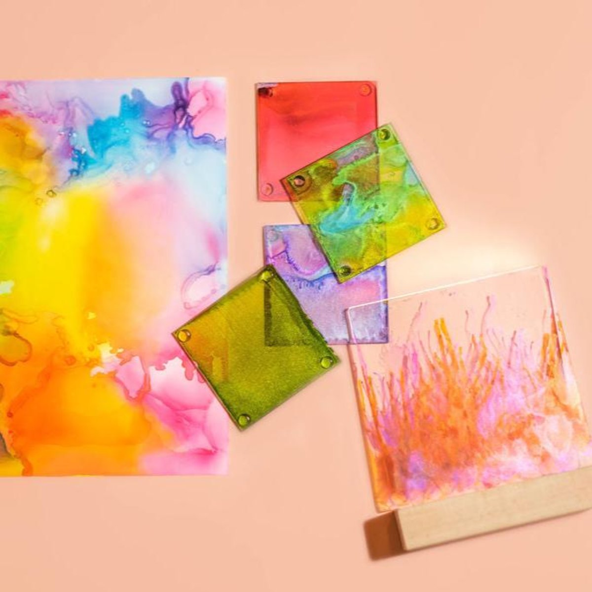 LED Alcohol Ink Family-Style Craft Pack