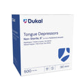 Dukal Wood Tongue Depressors, 0.75" x 6", 500 ct