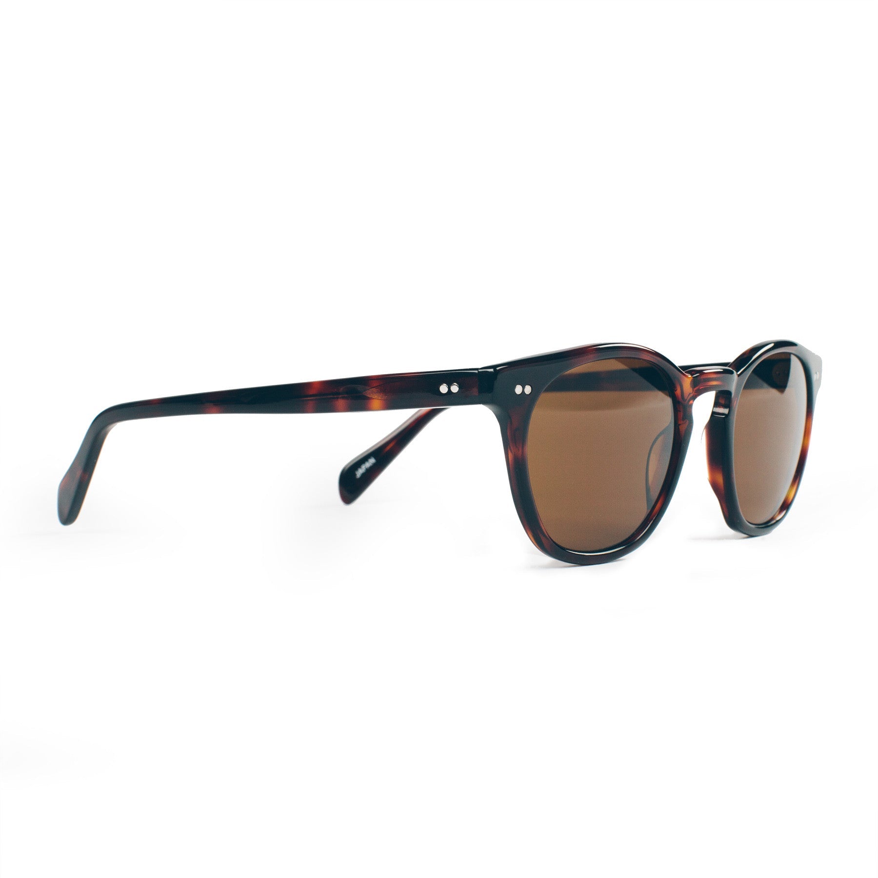 The Legend in Brown Tortoise with Amber Lenses