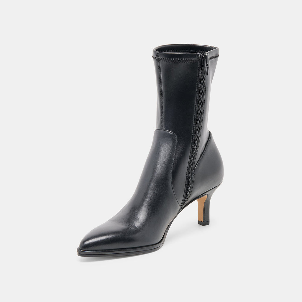 AMARA BLACK LEATHER