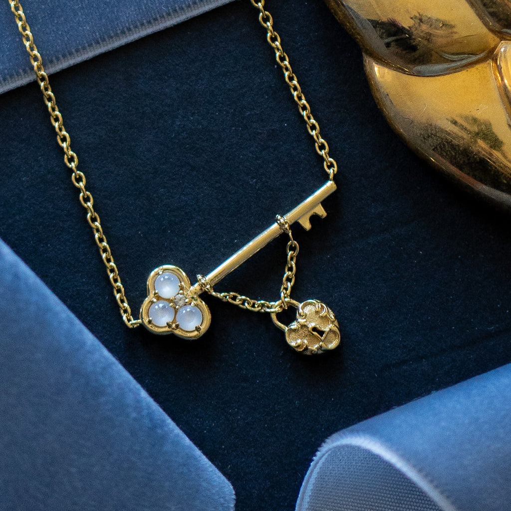 Lock and Key Necklace