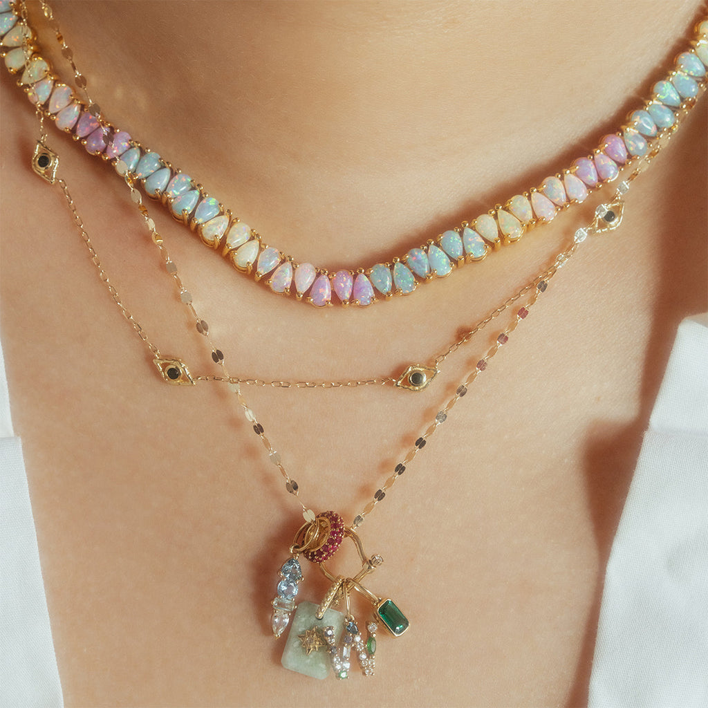 Opal Dancing Dreams Tennis Necklace