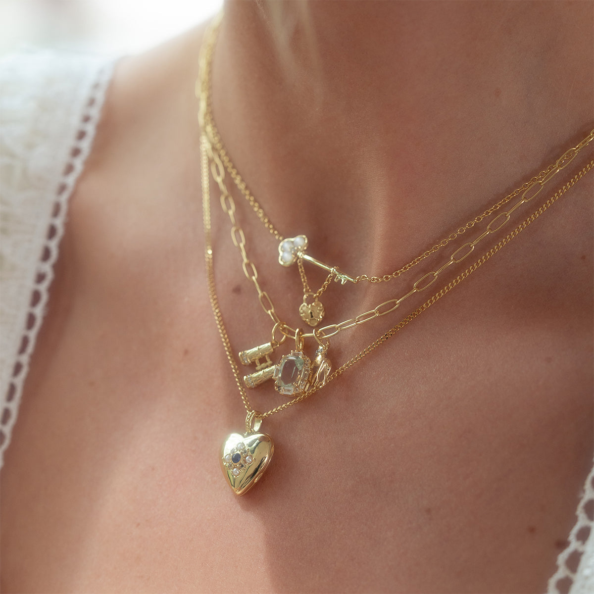 Lock and Key Necklace