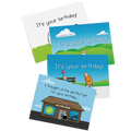 NSFW Birthday Cards Vol. A - 4 pack