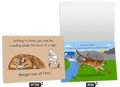 Tiger - NSFW Love & Friendship Greeting Card