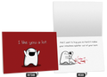 Splatter - NSFW Love & Friendship Greeting Card