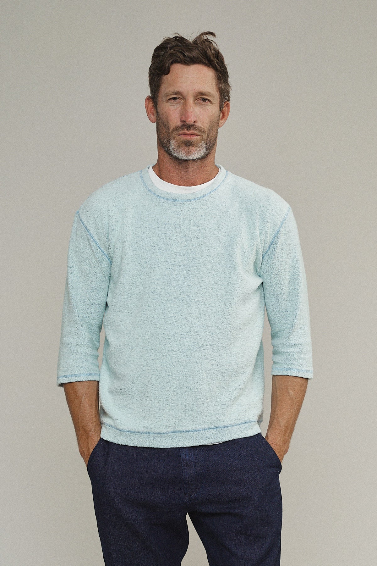 Heathered Duke 3/4 Sleeve Sherpa