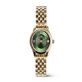 Ophelia Mini Emerald Gold