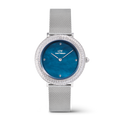 Crystalline Bezel Sterling Blue