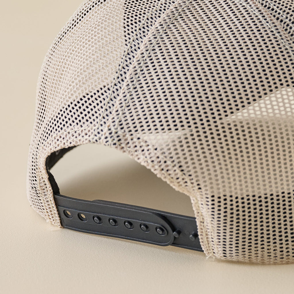 Dang Black and Cream Mesh Hat