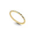 Dainty Constellation Birthstone Ring