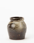 Dark Glazed Ceramic Vase