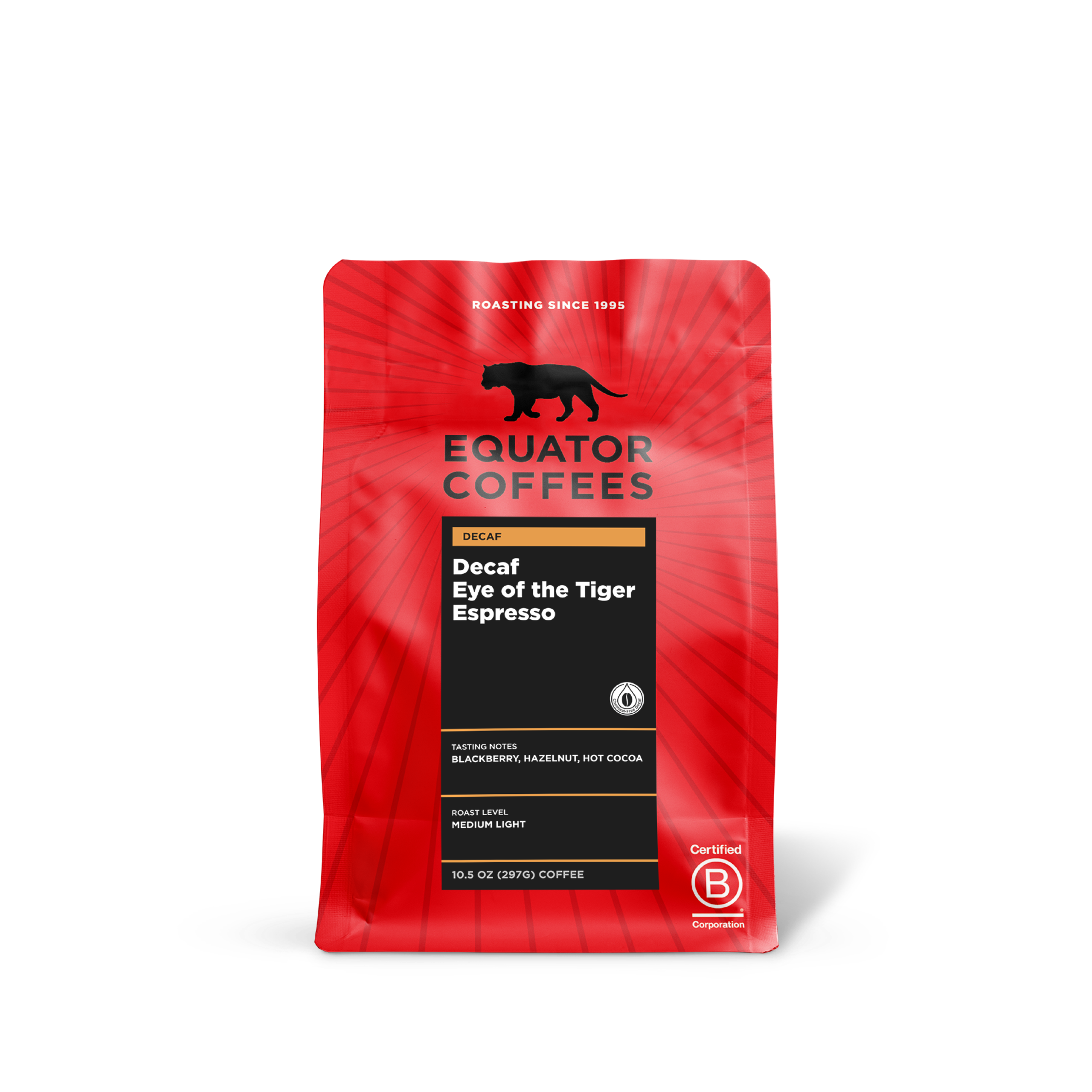 Decaf Eye of the Tiger Espresso