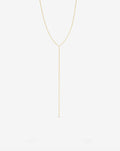 Diamond Cut Curb Chain Lariat