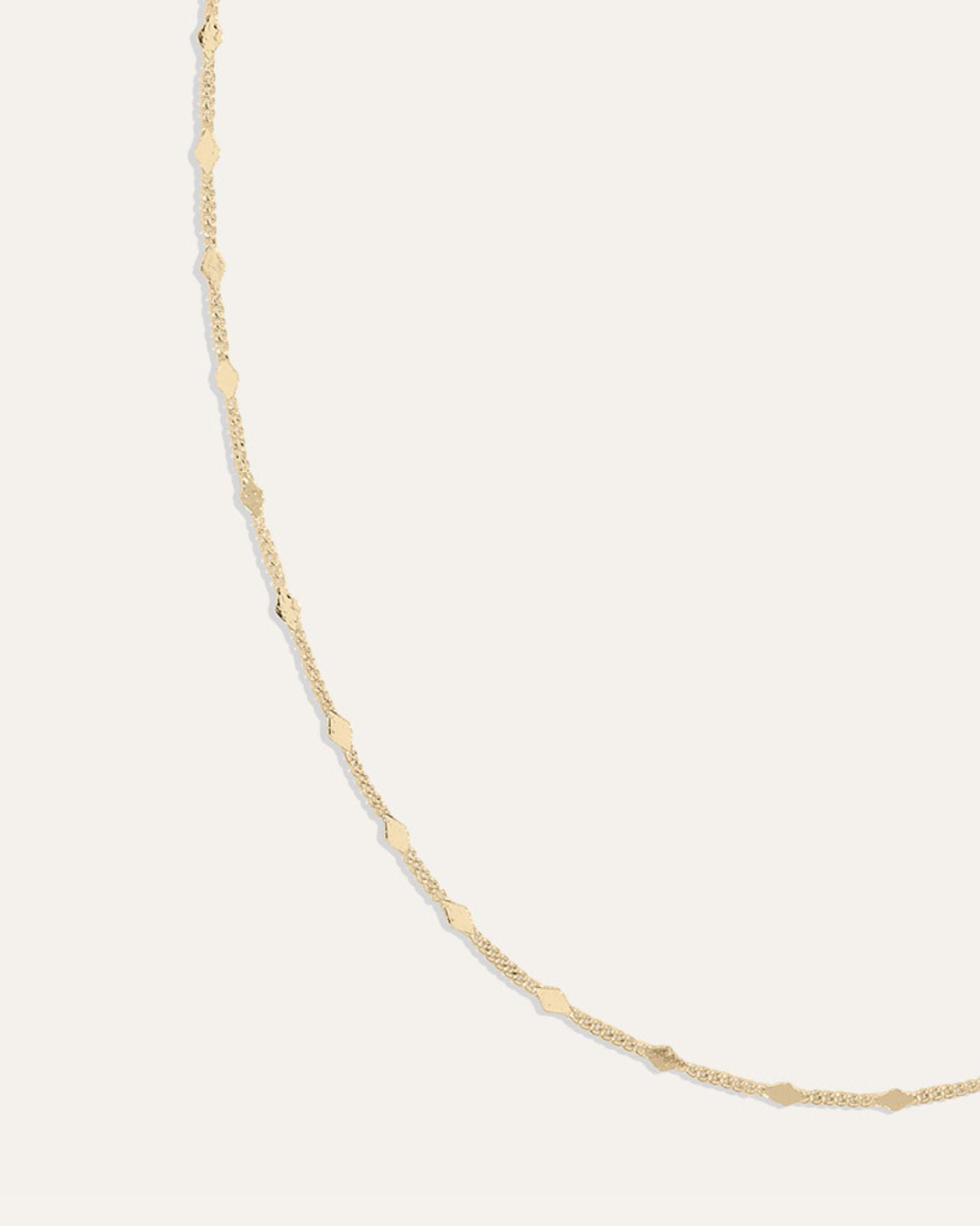 Delicate Adjustable 20" Diamond Chain