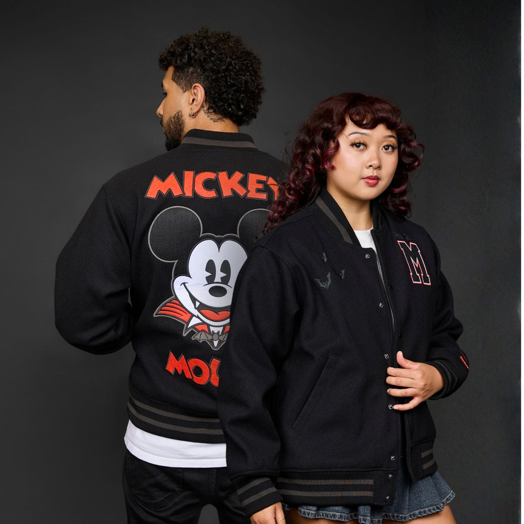 Disney Mickey Mouse Vampire Varsity Jacket