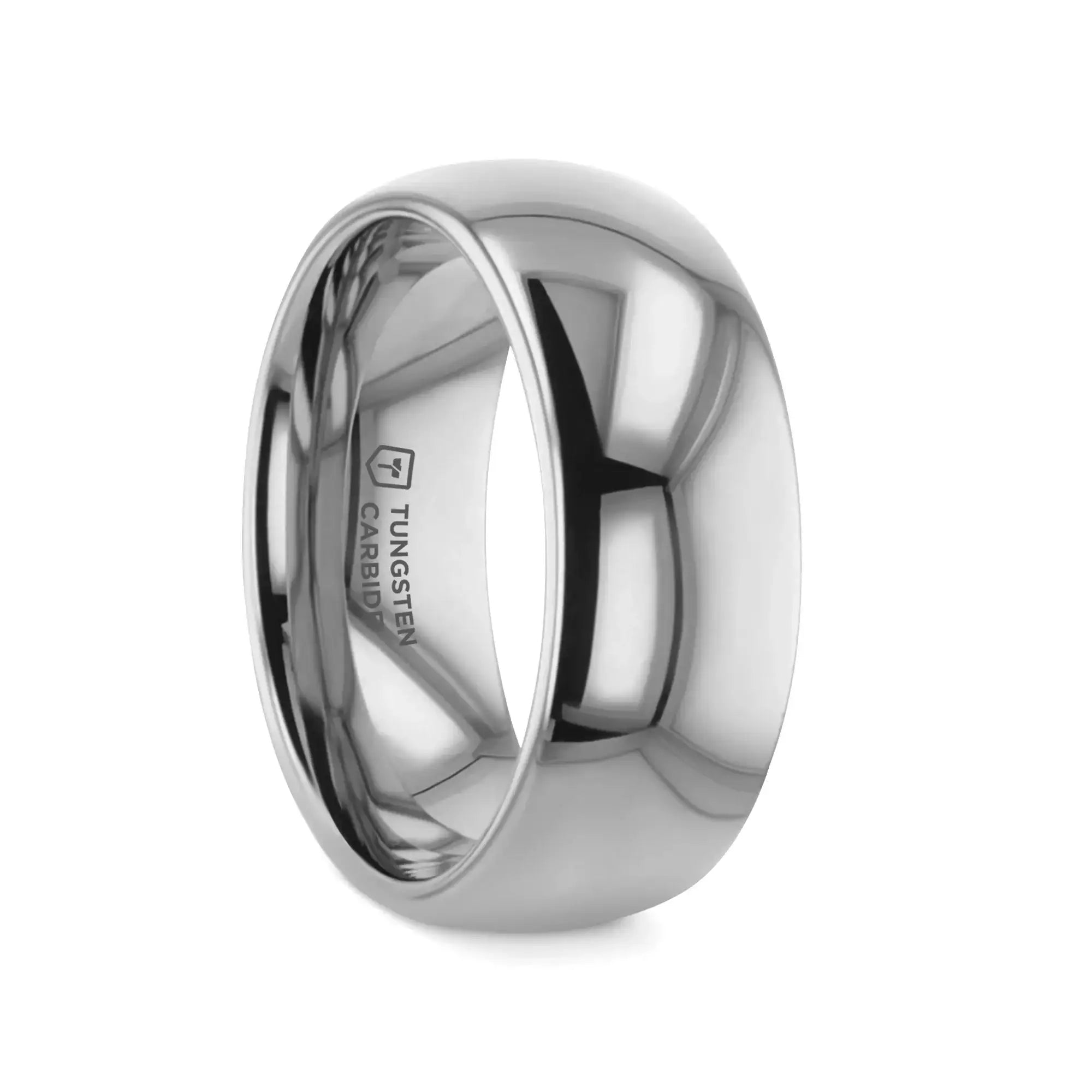 DOMINUS Domed Tungsten Carbide Ring - 2mm to 12mm