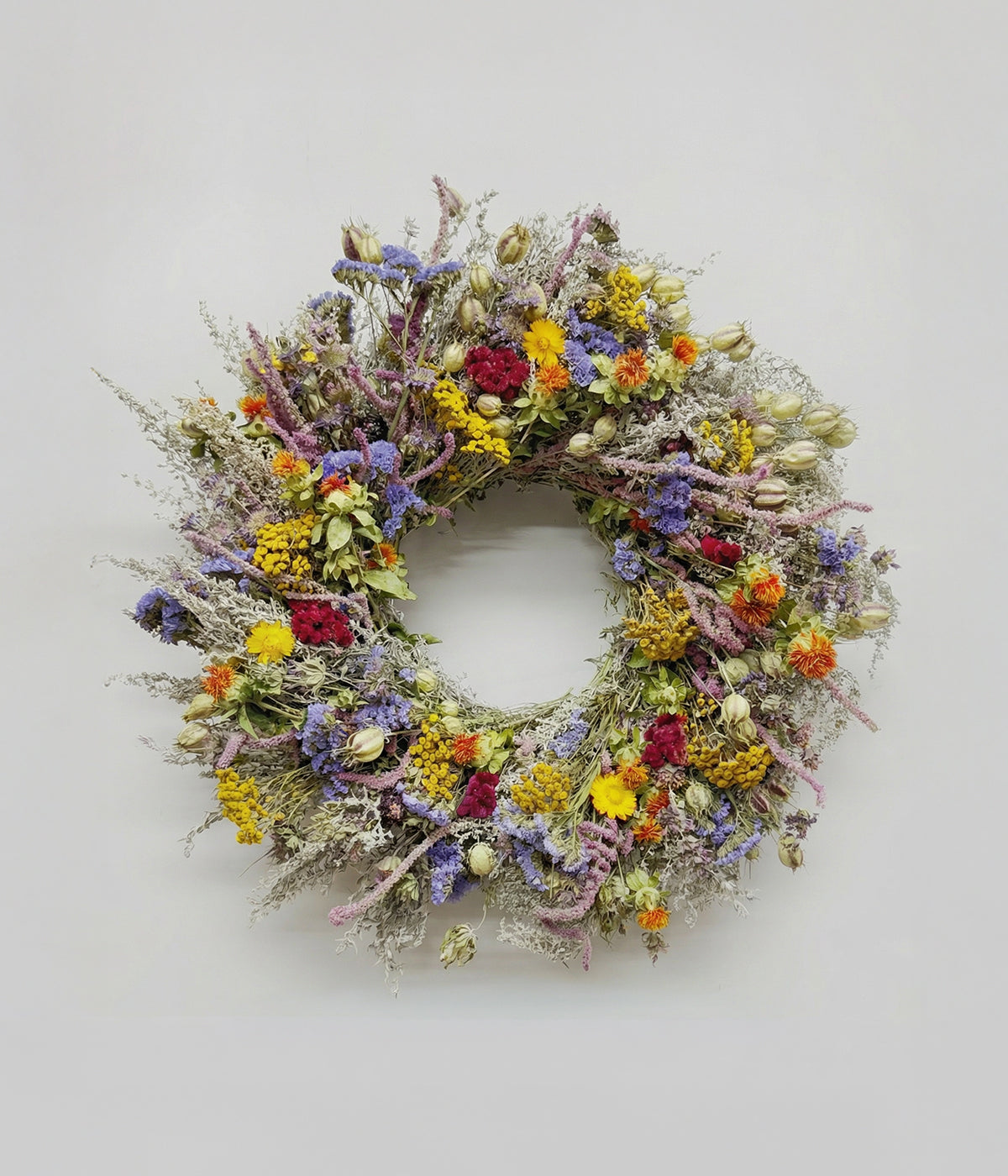 Estelle Dried Floral Celebration Wreath, 22"