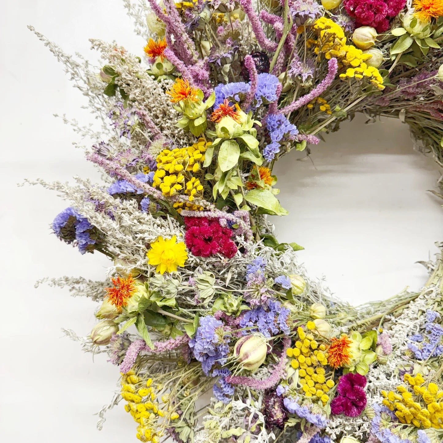 Estelle Dried Floral Celebration Wreath, 22"