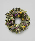 Vivienne Preserved Leaves & Dried Lavender Wreath, 22"