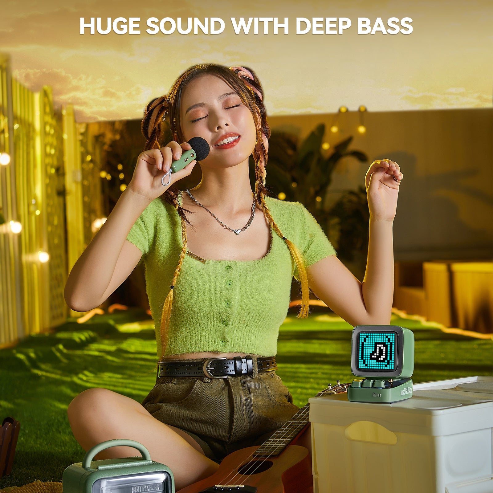 Divoom Ditoo 5-Mic Bluetooth Speaker